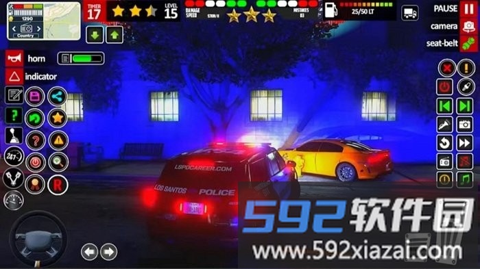 3d真实警车模拟游戏截图3