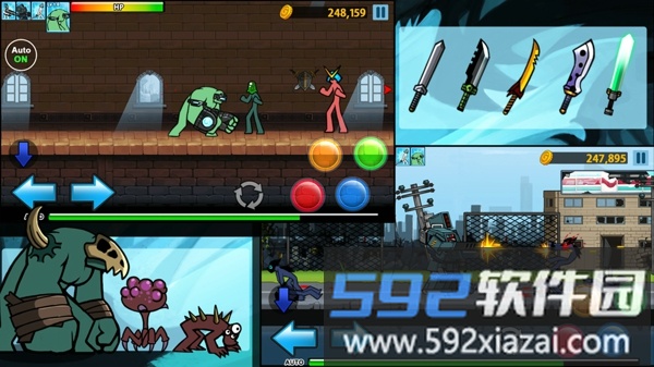 4399愤怒的火柴人4手游截图3