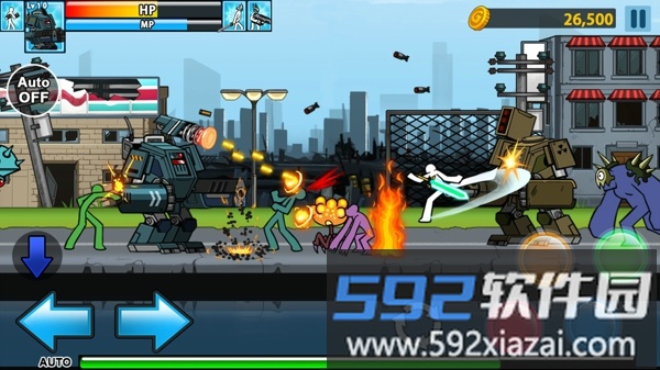 4399愤怒的火柴人4手游截图4