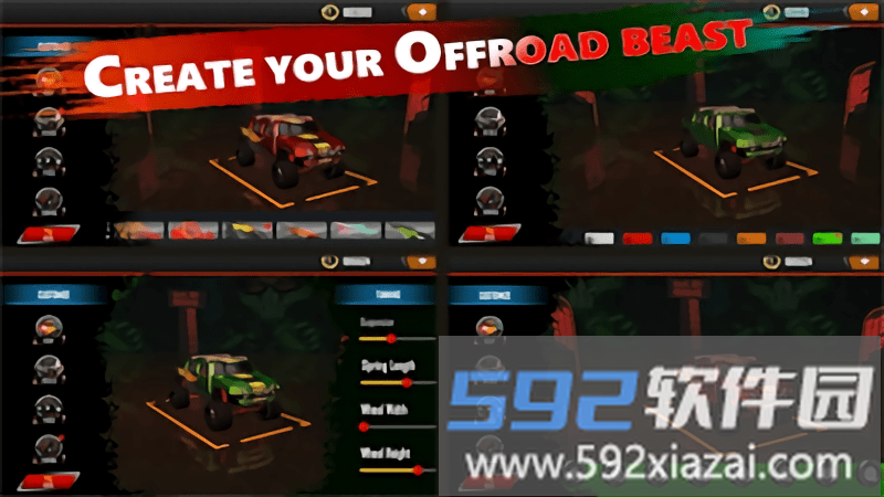 4X4福特越野吉普游戏截图2