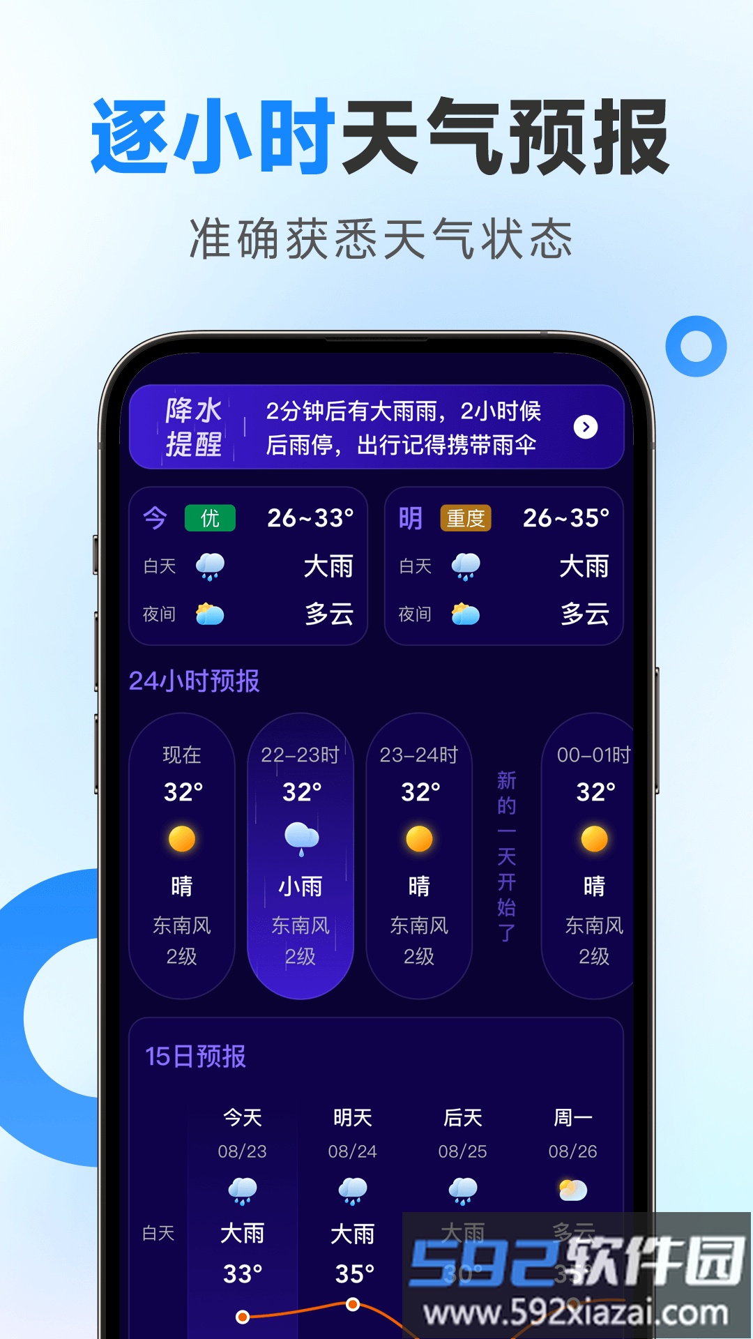 2025令怡天气app(多准天气)截图4