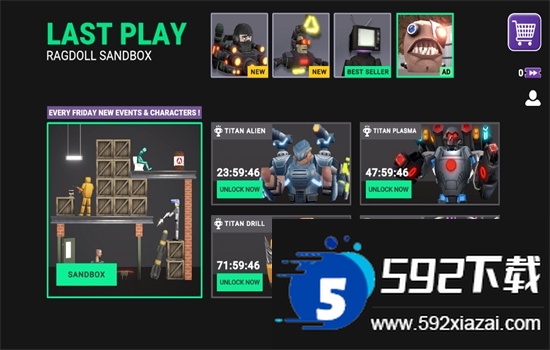 3D布娃娃沙盒游乐场手游(Last Play)中文最新版截图1