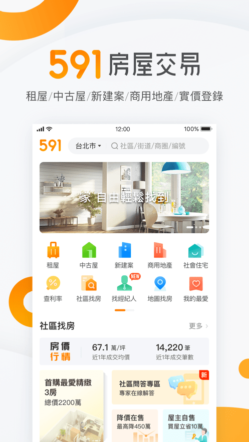 591房屋交易台湾app截图1