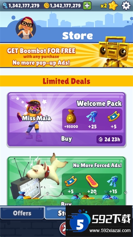 subwaysurf贝利亚版游戏官方手机版截图6