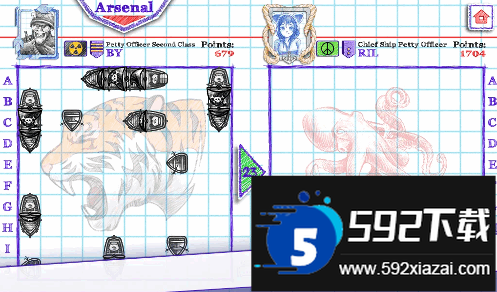 海战棋2中文最新版(Sea Battle 2)截图1