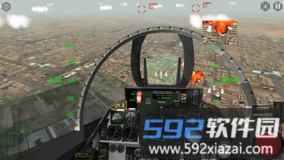 3D模拟空战游戏(AirFighters Pro)截图1