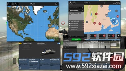 3D模拟空战游戏(AirFighters Pro)截图2