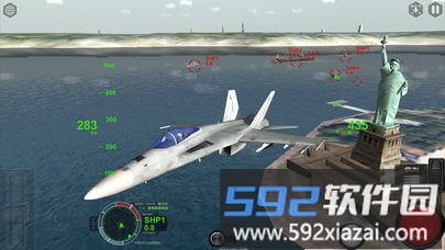 3D模拟空战游戏(AirFighters Pro)截图3