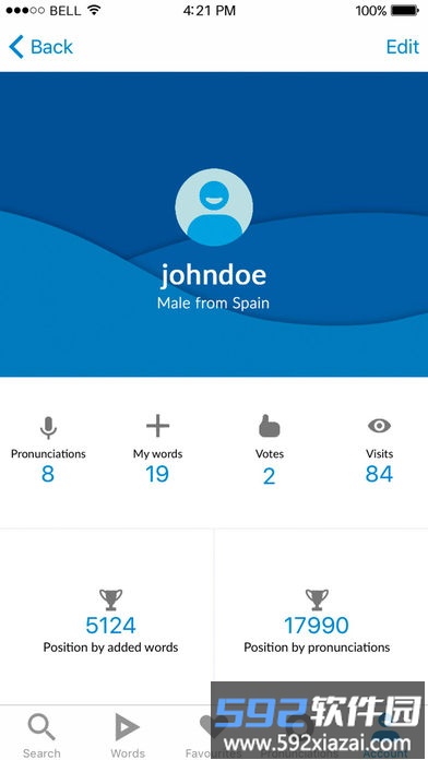 Forvo全球发音app截图1