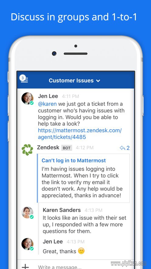 Mattermost app截图4