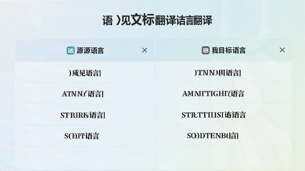 语见文通翻译