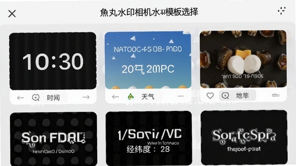 鱼丸水印相机