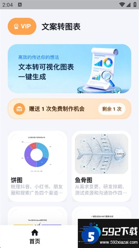 Picdoc Napkin文案转图表截图8