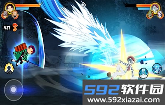 火柴人鬼灭之刃无限金币版最新版本截图2