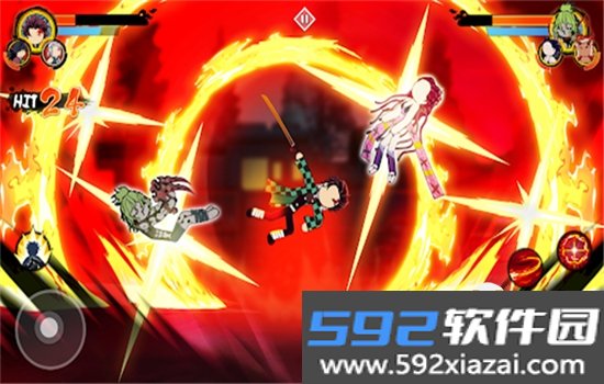 火柴人鬼灭之刃无限金币版最新版本截图7