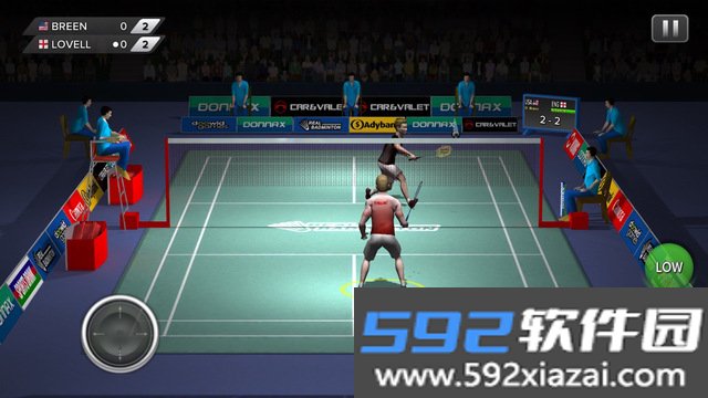 real badminton手机下载安装(真人羽毛球3D)截图3