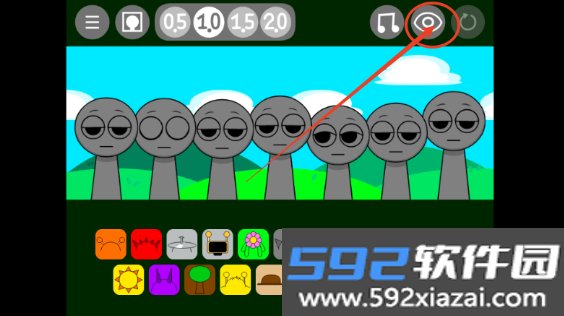 节奏盒子Sprunki变速版最新版本截图3