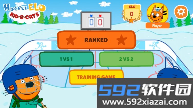 三猫冰球大作战安卓版(Three Cats Hockey Elo)截图9