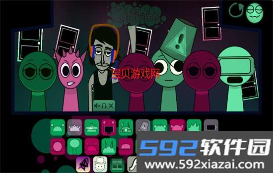 节奏盒子Sprunki芥末酱模组游戏手机版截图5