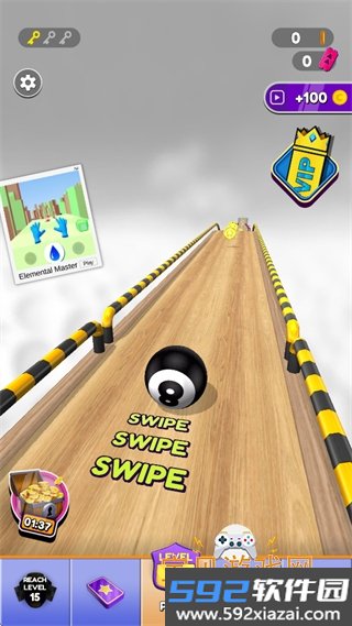球球酷跑游戏最新手机版(Going Balls)截图2