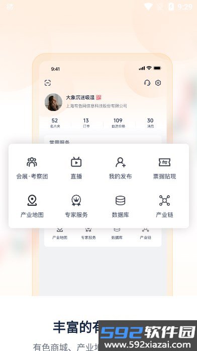 掌上有色