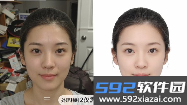 白描证件照