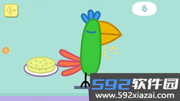 小猪佩奇鹦鹉Polly游戏官方版截图1