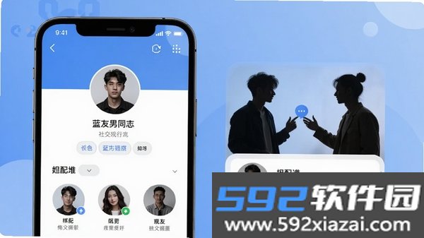 蓝友男同志社交截图5