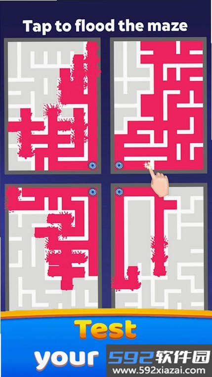 Maze Flood截图3