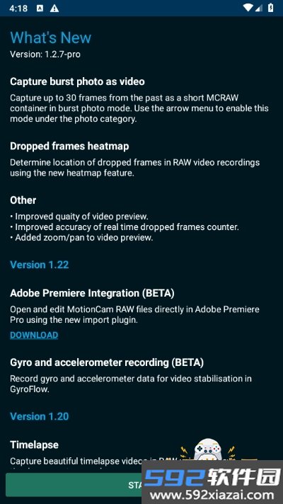 MotionCam Pro手机汉化版app1.2.7-pro 专业版截图1