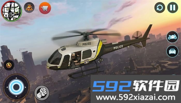 警察追逐偷车贼手游(Police Chase Car Thief Games)截图1