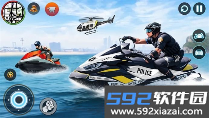 警察追逐偷车贼手游(Police Chase Car Thief Games)截图2