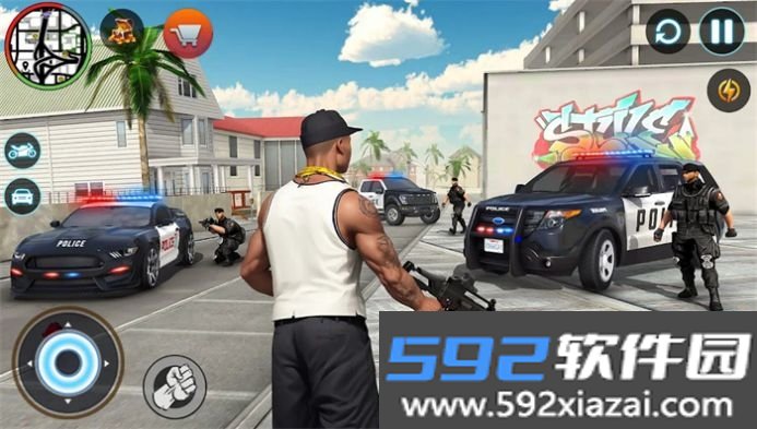 警察追逐偷车贼手游(Police Chase Car Thief Games)截图3