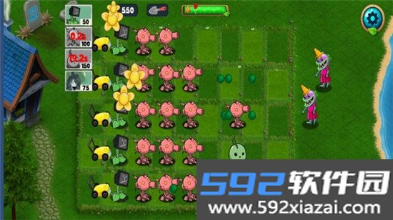 植物怒战僵尸娘化版手游截图4