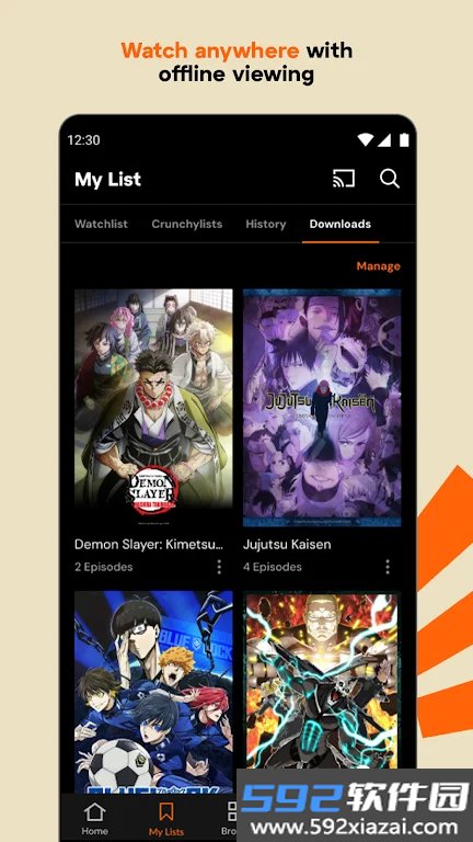 国外b站浏览器软件下载最新版(Crunchyroll)截图2