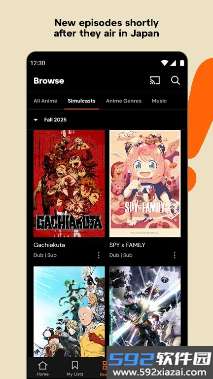 国外b站浏览器软件下载最新版(Crunchyroll)截图4
