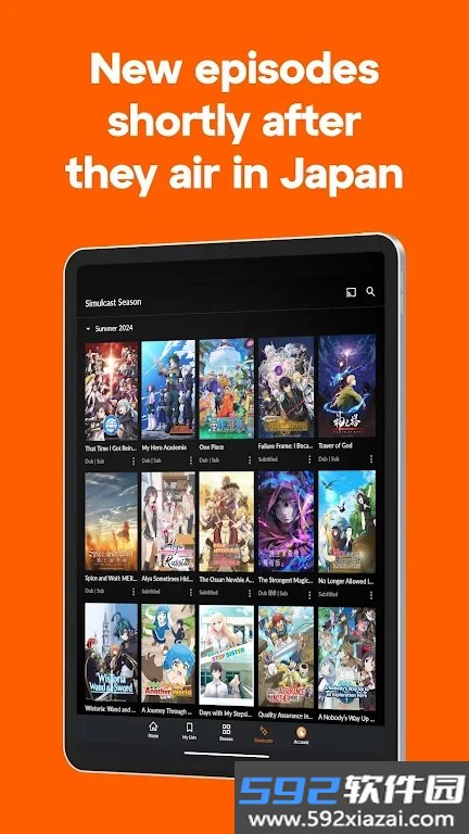 国外b站浏览器软件下载最新版(Crunchyroll)截图5