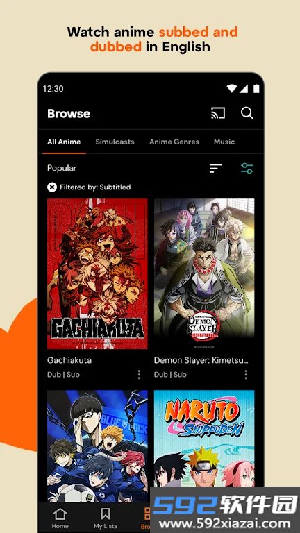 国外b站浏览器软件下载最新版(Crunchyroll)截图7