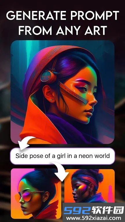 人工智能艺术生成器app官方版Imagine截图1