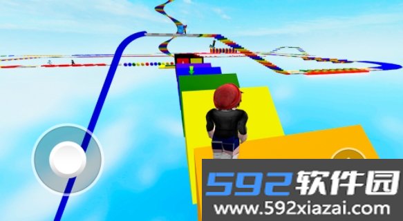 跑酷障碍赛跑Parkour Obby Run截图1