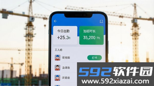 工地考勤加班记工截图2