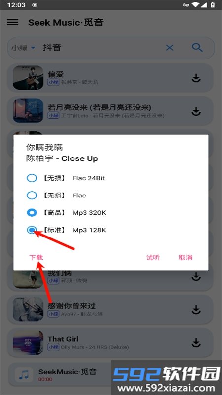 SeekMusic觅音音乐软件官方手机版截图2