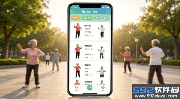 豆豆广场舞截图5