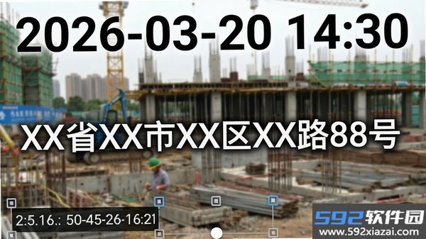 定位水印相机