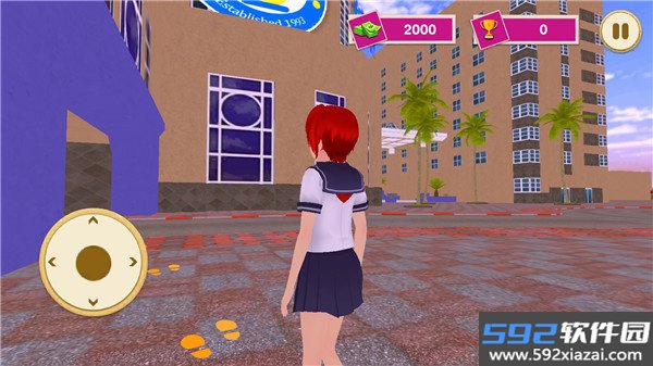 虚拟高中女生生活模拟器正版截图2