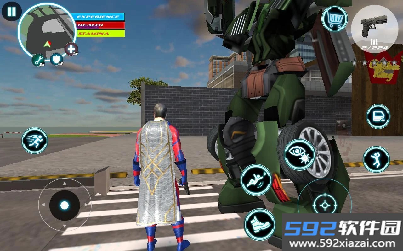 超级英雄正义之战免费版(Superhero: Battle for Justice)截图3