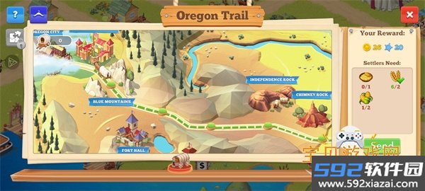 俄勒冈之旅繁荣小镇安卓最新版(TheOregonTrail)截图4