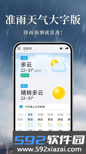 准雨天气大字版app