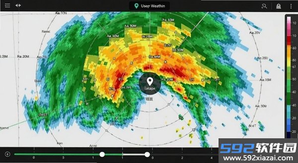 雷达瞬测天气