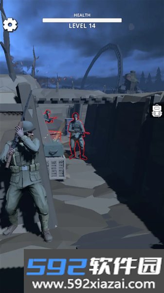 永不停歇的世界大战先锋无限金币版截图4